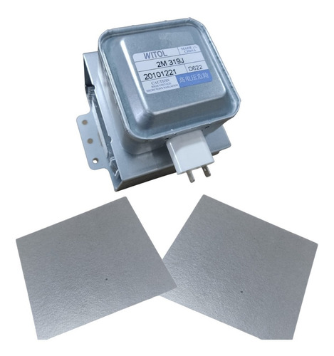Magnetro 610a 2m219j + 2 Micas Peça De Reposição Microondas
