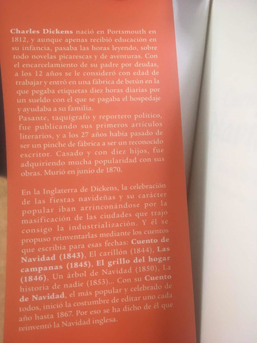 Libro Cuentos De Navidad, Charles Dickens