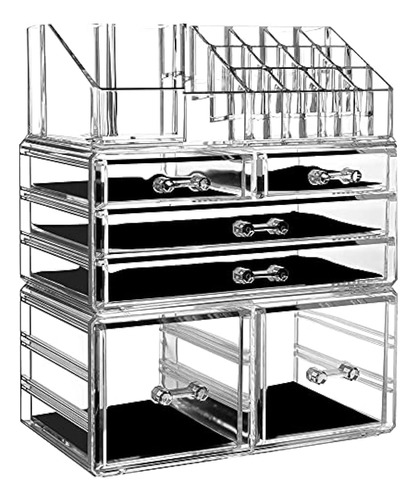 Cq - Organizador Y Almacenamiento De Maquillaje Acrílico Tra