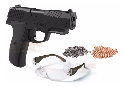 Crosman Iceman Kit Pistola Dual Balin Metal Diabolo Co2 4.5