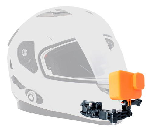 Base Casco Kit Mentón Compatible Gopro Cámara Deportiva Bdg