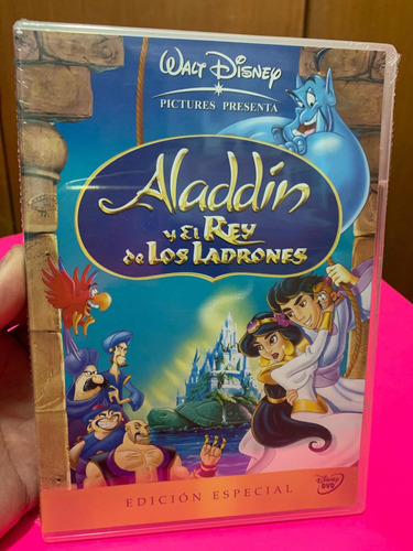 Aladdin Y El Rey De Los Ladrones Película Disney Dvd