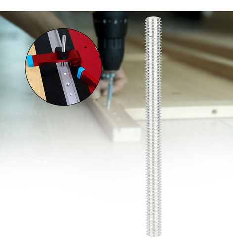 Barra De Haste Rosqueada D De Ferro Galvanizado M8* 100mm M8