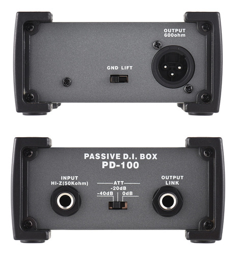B Transforme O Áudio Do Isolador Em Box Di Touring Unit