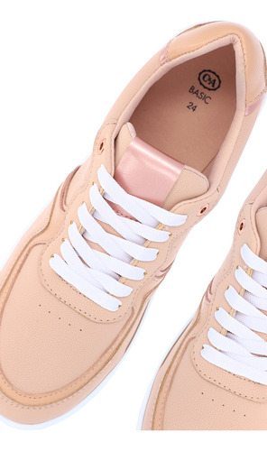 Imagen 2 de 6 de Tenis Estilo Retro De Mujer Casual C&a (3020116)