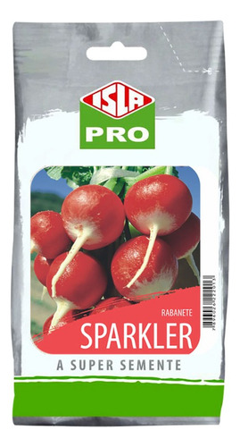 Sementes De Rabanete Vermelho Sparkler - 50g