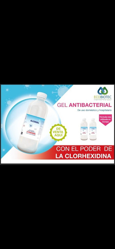 Gel Antibacterial 70% Con Clorhexidina 2%, Pack 5 Pzas