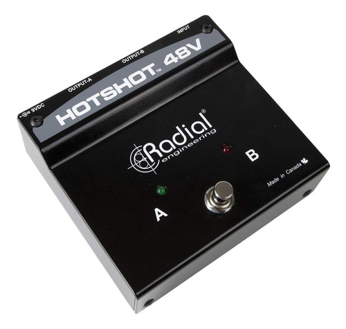 Condensador De Micrófono Radial Hotshot 48v
