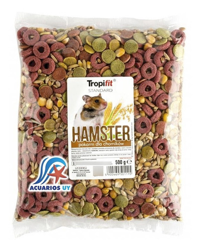 Alimento Comida Para Hamster. Tropifit Hamster 500g