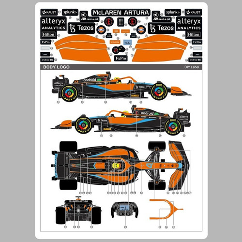 Mclaren F1 A Escala 1/18, Modelo De Juguete A Control Remoto