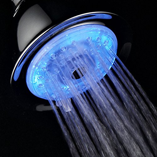Cabezal De Ducha Led Luminex Powerspa 7 Colores