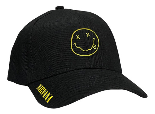 Gorra Nirvana Bordado Beisbolera Poliester