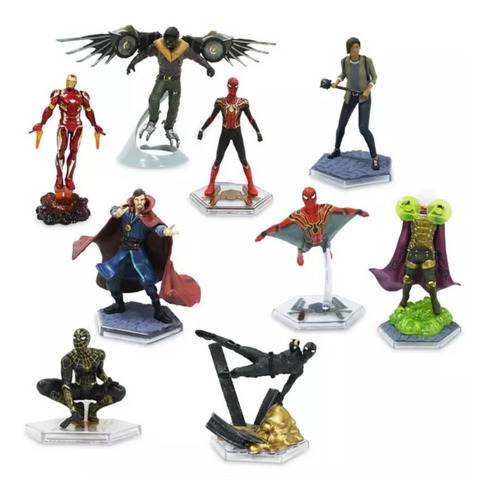 Set Delujo Figuras, Spider-man: No Way Home, Disney Store