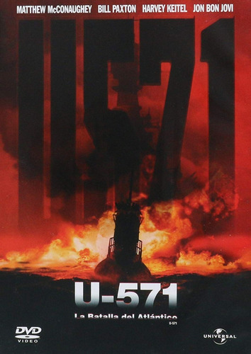 U-571 La Batalla Del Atlantico Jonathan Mostow Pelicula Dvd