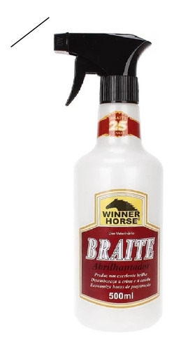 Braite Abrilhantador Crinas Cavalos Winner Horse 500ml Off