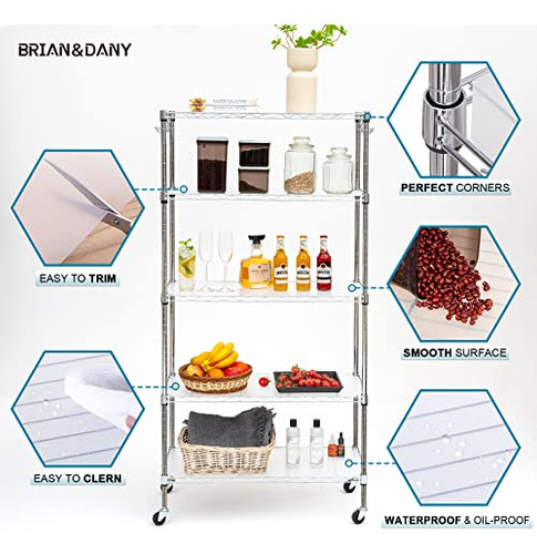 Brian & Dany Wire Shelf Liner 14 X 30 , Heavy Duty Shelf Li