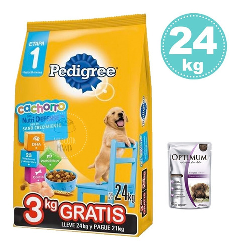 Pedigree Cachorro 21kg + Regalo Eleccion + Envio