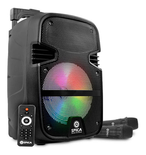 Parlante Spica SP 3312TC portátil con bluetooth