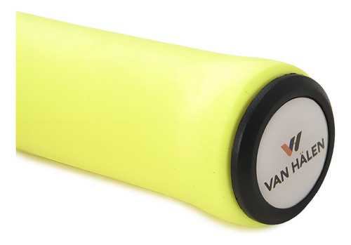 Grip Bicicleta Van Halen Silicone 130 Mm En Amarillo | Dexte