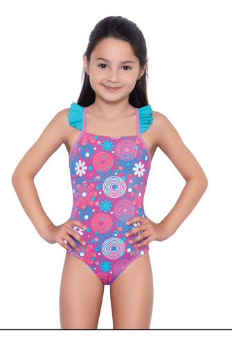 Traje De Baño Entero Volante Sunshine Swim