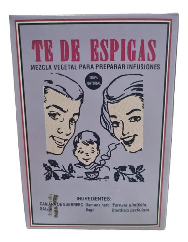 Té De Espigas 180g Riñones Presión Nervios Sudoración