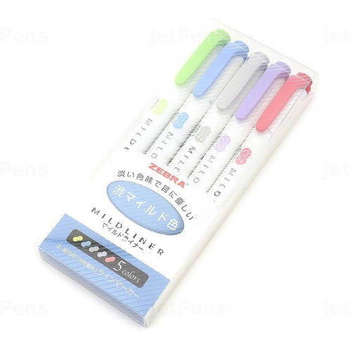 Set Destacadores Zebra Mildliner