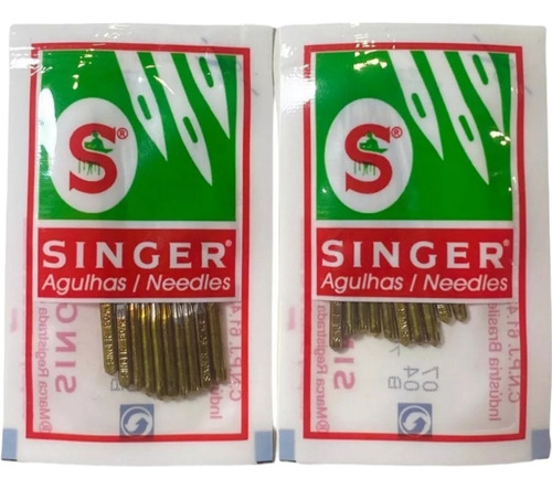 Agujas Para Maquinas De Coser Singer, Pack: 2 Sobres