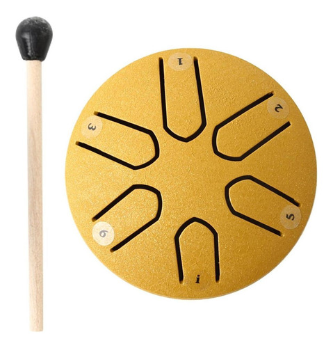 Steel Tongue Drum Ethereal Drum 3 Pulgadas 6 Hand Pan Para