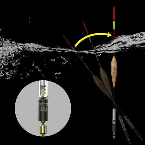 2 X 6 Piezas De Adaptadores De Flotador De Pesca, Conector