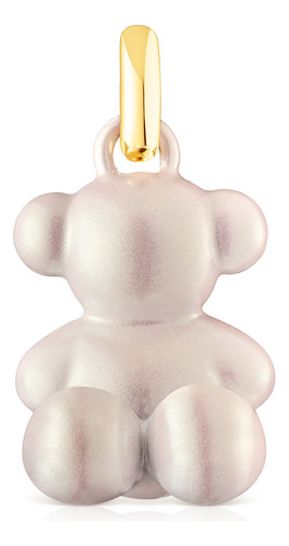 Colgante Oso De Acero En Color Blanco Bold Bear