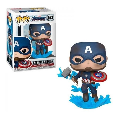 Funko Pop! Marvel: Avengers Endgame - Captain America With B
