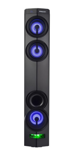 Parl Tap350 3000w Luces Bt+mic Philco