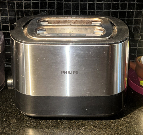 Tostadora Philips Hd2637/90 Viva Collection Usada. Leer Plateado (Usado)