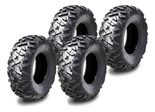 Set 4 Atv Tires 27x9-14 For 11-13 Can-am Commander 800r  Ugg