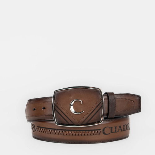 Cinto Caballero Cuadra Res Soho Miel Cv508rs Marrón Claro 34