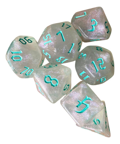 6 Juego De Dados Poliédricos Cielo Cielo2 Cielo Cielo2
