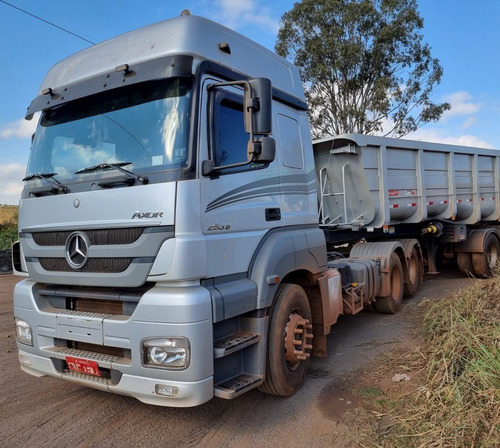 Imagem 1 de 15 de Mercedes-benz Axor 2536 6x2 Ano 2019 Teto Alto Retarder