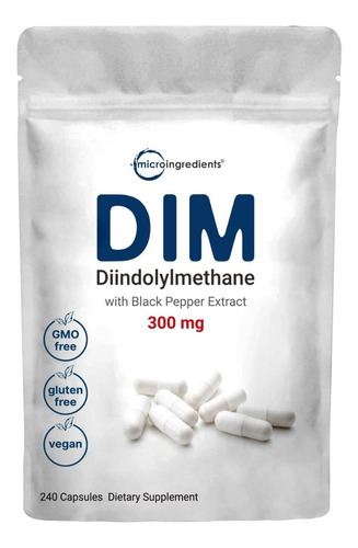 Complejo Dim Diindolilmetano Premium 240 Capsulas Eg W0 Sabor Nd