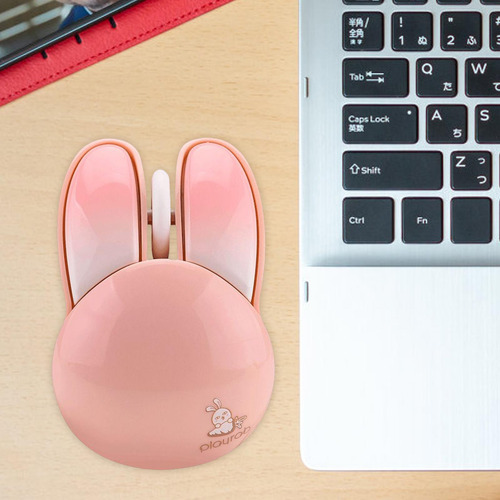 Ratón Inalámbrico Para Computadora 1200 Dpi Ligero Rosa