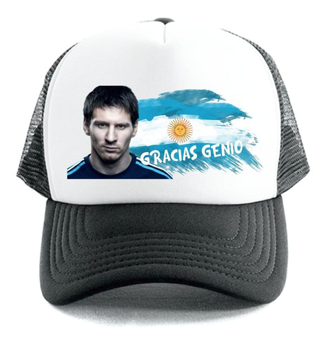 Gorra Messi Mundial Argentina 2022 Con Tu Logo Personalizada