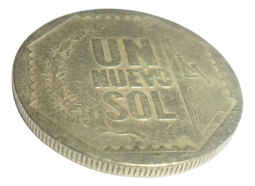 Moneda Perú 1 Nuevo Sol 2008