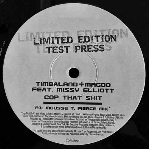Timbaland/ Magoo/ Missy Elliott - Cop That Shit (mousse T) (Usado)