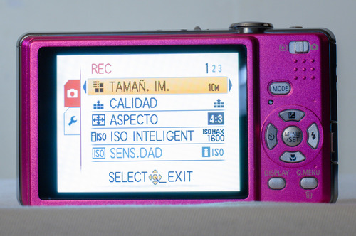 Camara Lumix Dmc Fs7 Rosa Chicle