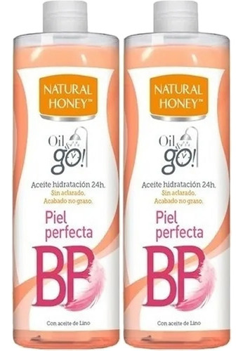  Óleo Hidratante Natural Honey Oil Pele Perfeita Pack/2 Tipo de embalagem Frasco