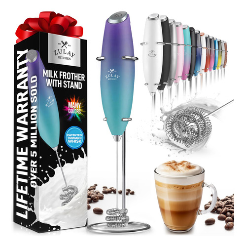 Batidor Portátil Milk Frother Zulay Kitchen Tornado Para Té