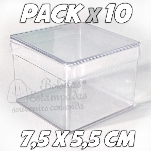 Pack De 10 Cajitas Pastillero Golosinero Souvenir Candy Bar