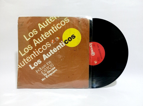 Disco Lp Los Autenticos / Te Olvide / No Empujen