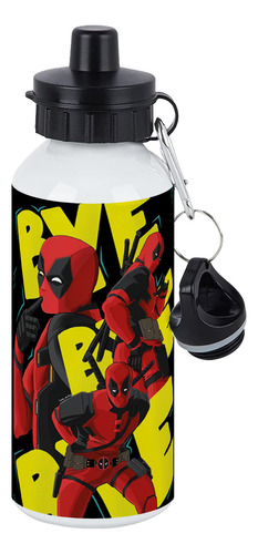 Botella Cantimplora - Deadpool (varios Modelos) Deadpool 003 B