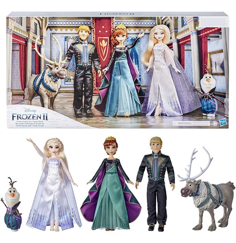 Disney Frozen 2 Escena Final Set De 5 Muñecos