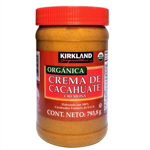 Crema De Cacahuate Orgánica Cremosa 793g Se